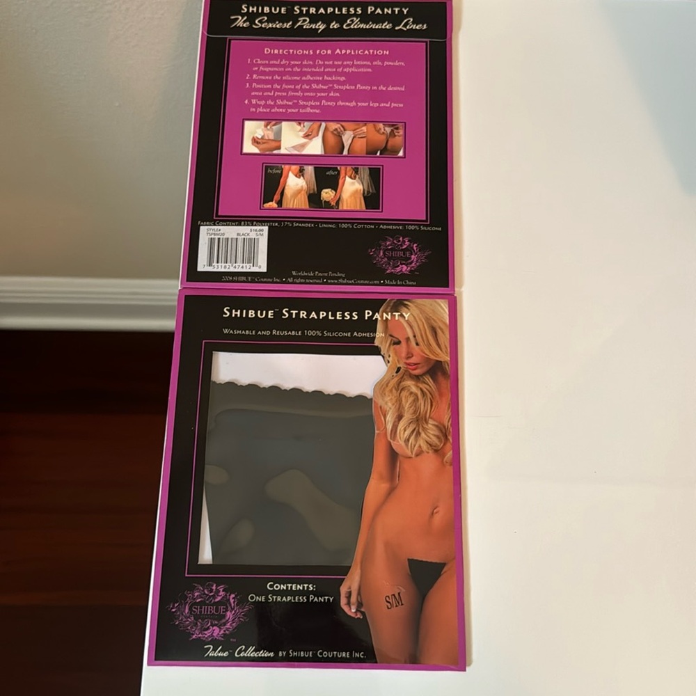 Shibue strapless panties